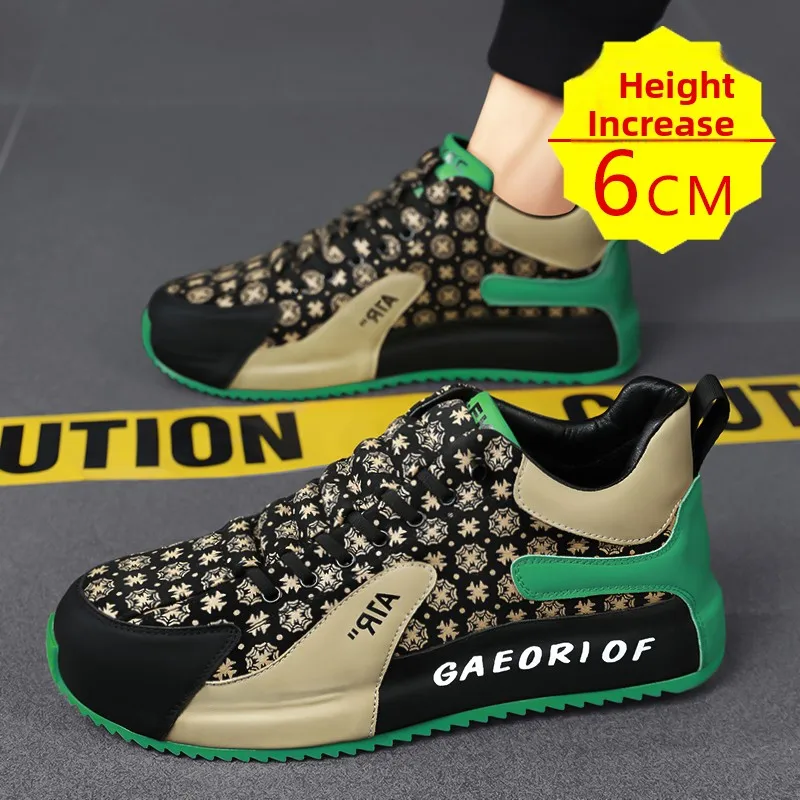 Men's Sport Shoes Invisible Heightening Design 6cm Increase Casual Fashionable Slip-On for Students Teens Comfortable All-Season
Men's Sport Shoes Invisible Heightening Design 6cm Increase Casual Fashionable Slip-On for Students Teens Comfortable All-Season