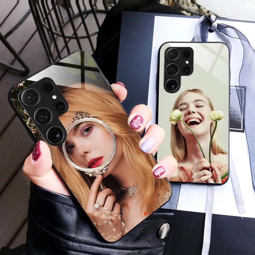 Elle Fanning Glass Mobile Phone Case for Samsung Galaxy S26 S25 S24 S23 S22 S21 S20 Note20 Plus FE Ultra Colorful Cover
Elle Fanning Glass Mobile Phone Case for Samsung Galaxy S26 S25 S24 S23 S22 S21 S20 Note20 Plus FE Ultra Colorful Cover