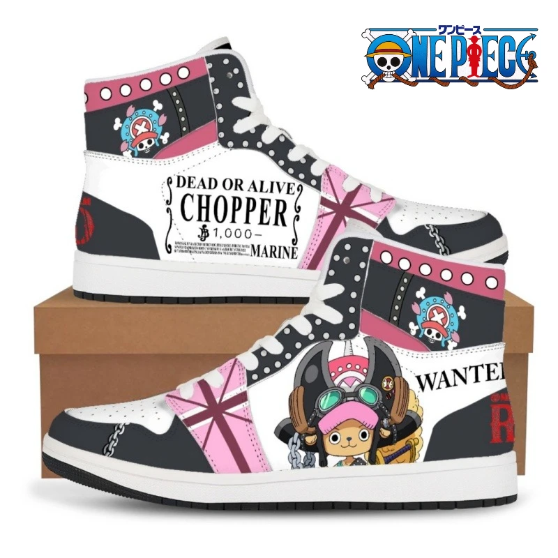 One Piece Anime High-Top Sneakers - Luffy Zoro Kaido Print Basketball Shoes, Comfortable Casual Flats for Men & Birthday Gifts
One Piece Anime High-Top Sneakers - Luffy Zoro Kaido Print Basketball Shoes, Comfortable Casual Flats for Men & Birthday Gifts