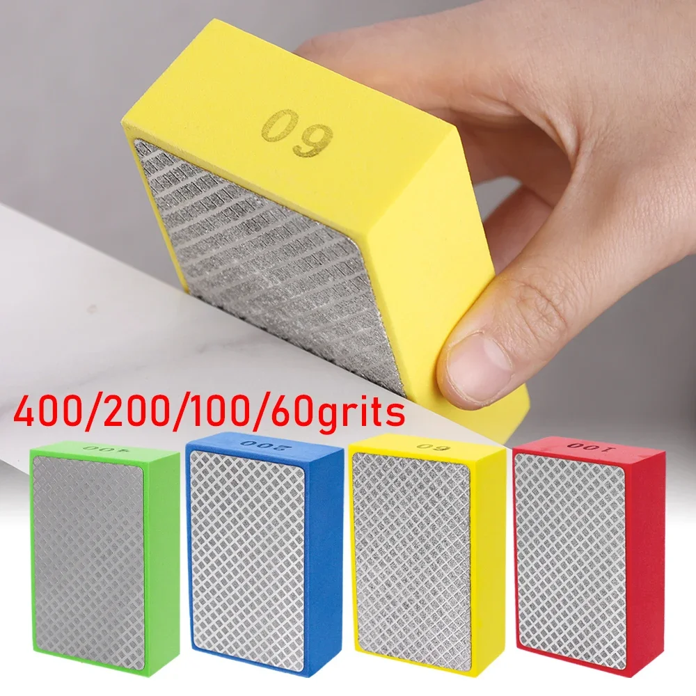 4 Styles New Diamond Hand Polishing Pads Tile Glass Abrasive Grinding Block Pad Stone Marble Ceramic Sanding Disc Polisher Tools
4 Styles New Diamond Hand Polishing Pads Tile Glass Abrasive Grinding Block Pad Stone Marble Ceramic Sanding Disc Polisher Tools
