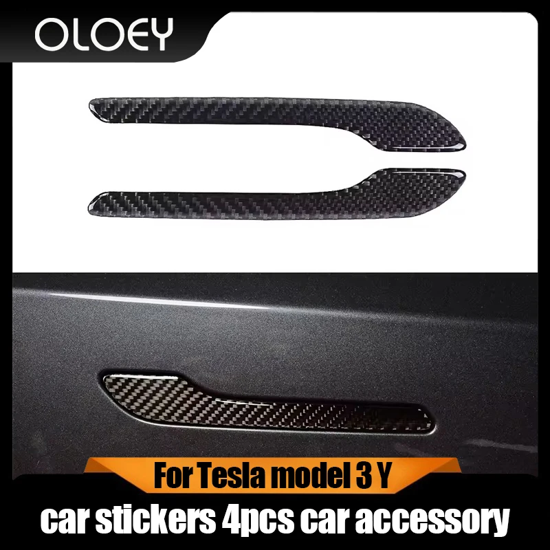 Carbon Fiber Car Door Handle Decoration For Tesla model 3 2019-2023 model y 2023 accessories car stickers 4pcs car accessory
Carbon Fiber Car Door Handle Decoration For Tesla model 3 2019-2023 model y 2023 accessories car stickers 4pcs car accessory
