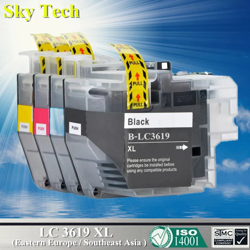 Sky LC3619 LC3619XL LC3617 Совместимый картридж для принтера Brother MFC-J2330DW MFC-J2730DW MFC-J3530DW MFC-J3930DW
Sky LC3619 LC3619XL LC3617 Совместимый картридж для принтера Brother MFC-J2330DW MFC-J2730DW MFC-J3530DW MFC-J3930DW