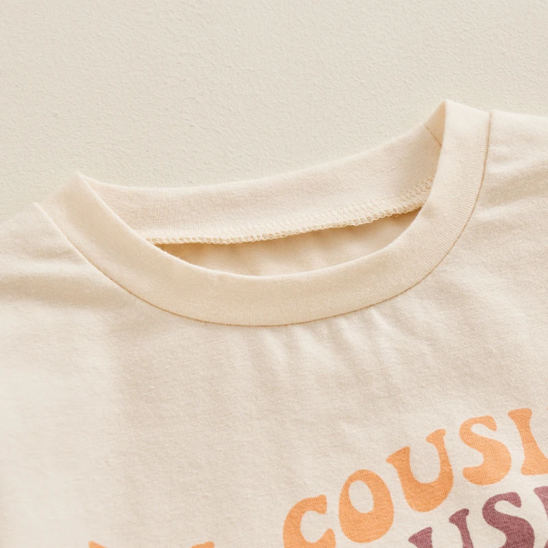 Newborn Baby Boy Girl Romper Little Cousin Letter Print Short Sleeve Bodysuit Infant Summer Clothes
Newborn Baby Boy Girl Romper Little Cousin Letter Print Short Sleeve Bodysuit Infant Summer Clothes