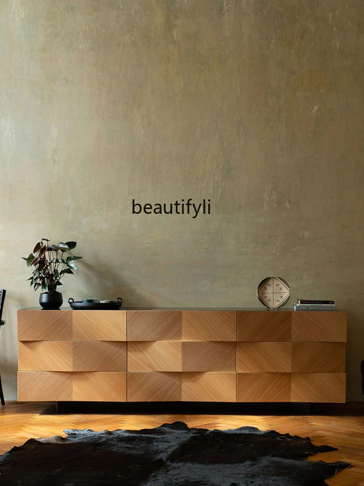 Italian Oak Chest of Drawer Light Luxury Bedroom Hallway Locker Light Luxury New Chest of Drawers Living Room Wall
Italian Oak Chest of Drawer Light Luxury Bedroom Hallway Locker Light Luxury New Chest of Drawers Living Room Wall
