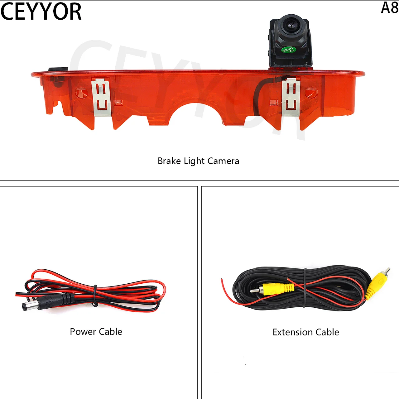 Suitable for Deziya Dookker Renault Kangoo Mercedes Citan high-position brake lights, reversing camera, with 7-inch display kit
Suitable for Deziya Dookker Renault Kangoo Mercedes Citan high-position brake lights, reversing camera, with 7-inch display kit