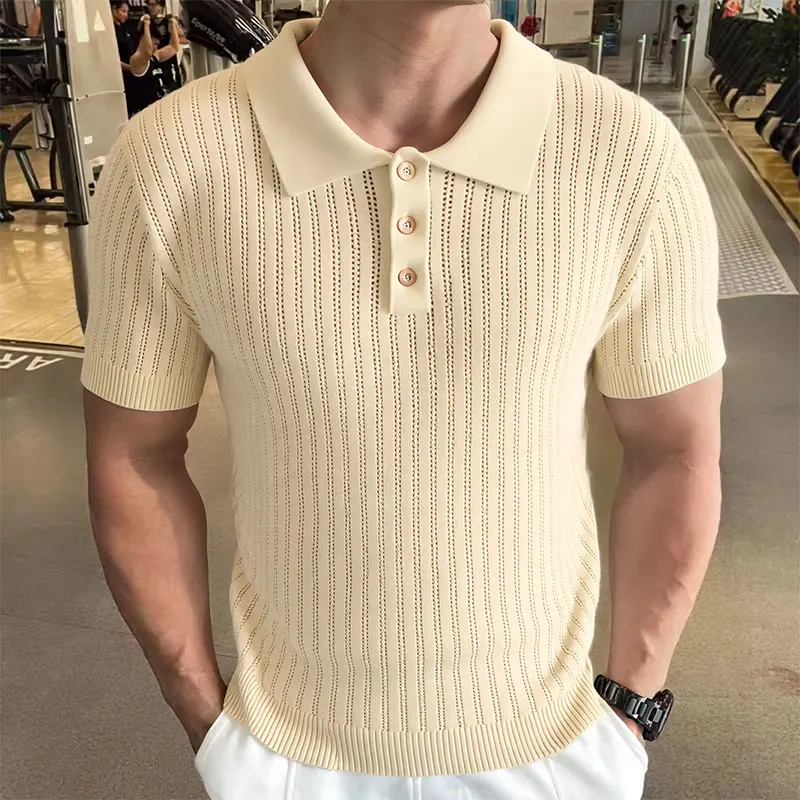 Women's Fashion Short Knitted Polo Shirt Casual Lapel Neck Slim Fit Short Sleeve Soft Knitwear Versatile Daily Basic Tops
Women's Fashion Short Knitted Polo Shirt Casual Lapel Neck Slim Fit Short Sleeve Soft Knitwear Versatile Daily Basic Tops