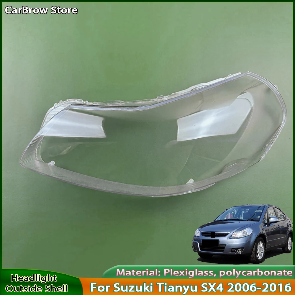 Корпус фары, замена оригинального абажура из плексигласа для Suzuki Tianyu SX4 2006-2016, крышка передней фары, прозрачная маска
Корпус фары, замена оригинального абажура из плексигласа для Suzuki Tianyu SX4 2006-2016, крышка передней фары, прозрачная маска