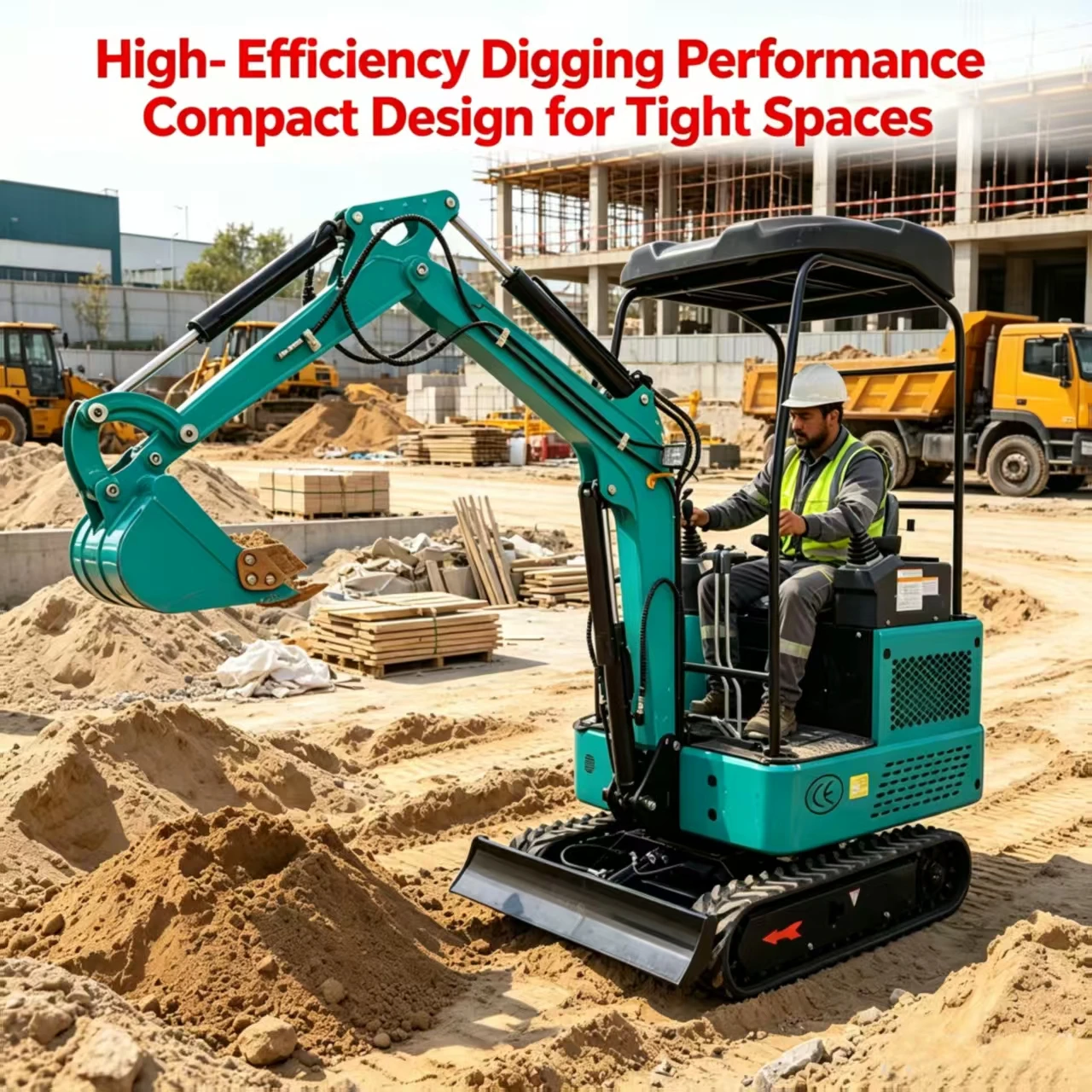 Prompt Delivery Excavator Mini Excavator Hydraulic Digger List Price
Prompt Delivery Excavator Mini Excavator Hydraulic Digger List Price