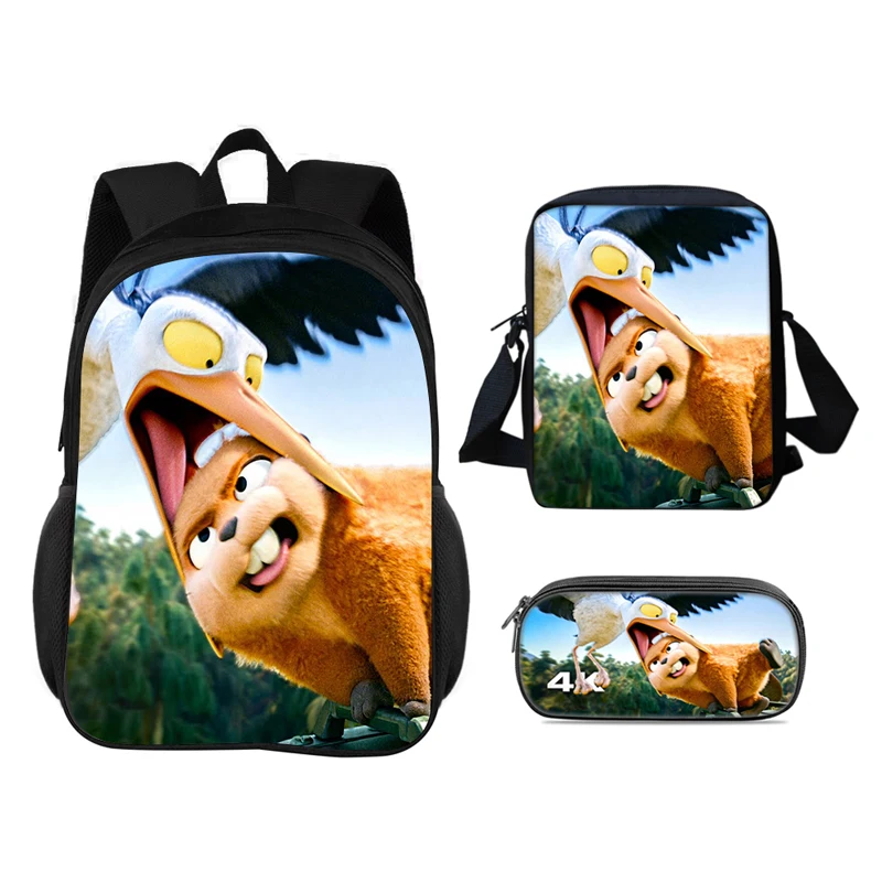3Pcs Set Backpack Student School Shoulder Bag Pencil Bags Cartoon Movie Hoppers Travel Backpack Children Birthday Gift
3Pcs Set Backpack Student School Shoulder Bag Pencil Bags Cartoon Movie Hoppers Travel Backpack Children Birthday Gift