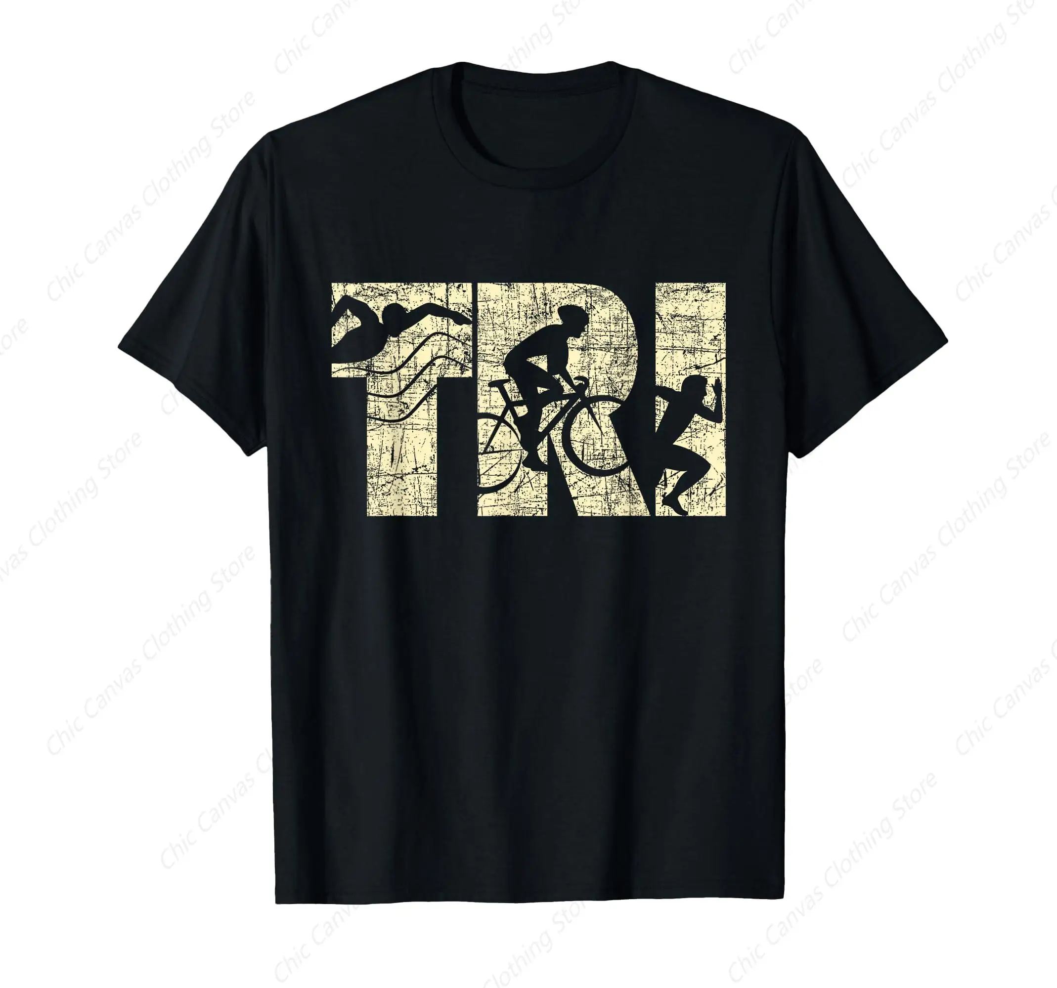 Triathlon Printed Shirt Cool Triathlon Marathon Athlete Sports Enthusiast Gift T-shirt Black Pure Cotton
Triathlon Printed Shirt Cool Triathlon Marathon Athlete Sports Enthusiast Gift T-shirt Black Pure Cotton