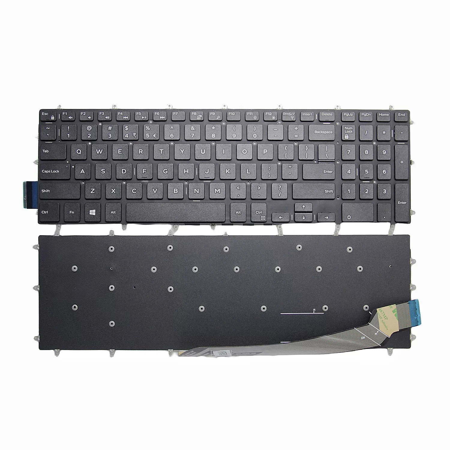 For Dell 7566 5567 7567 5570 5568 3579 3779 5587 Keyboard 7588 without backlight
For Dell 7566 5567 7567 5570 5568 3579 3779 5587 Keyboard 7588 without backlight
