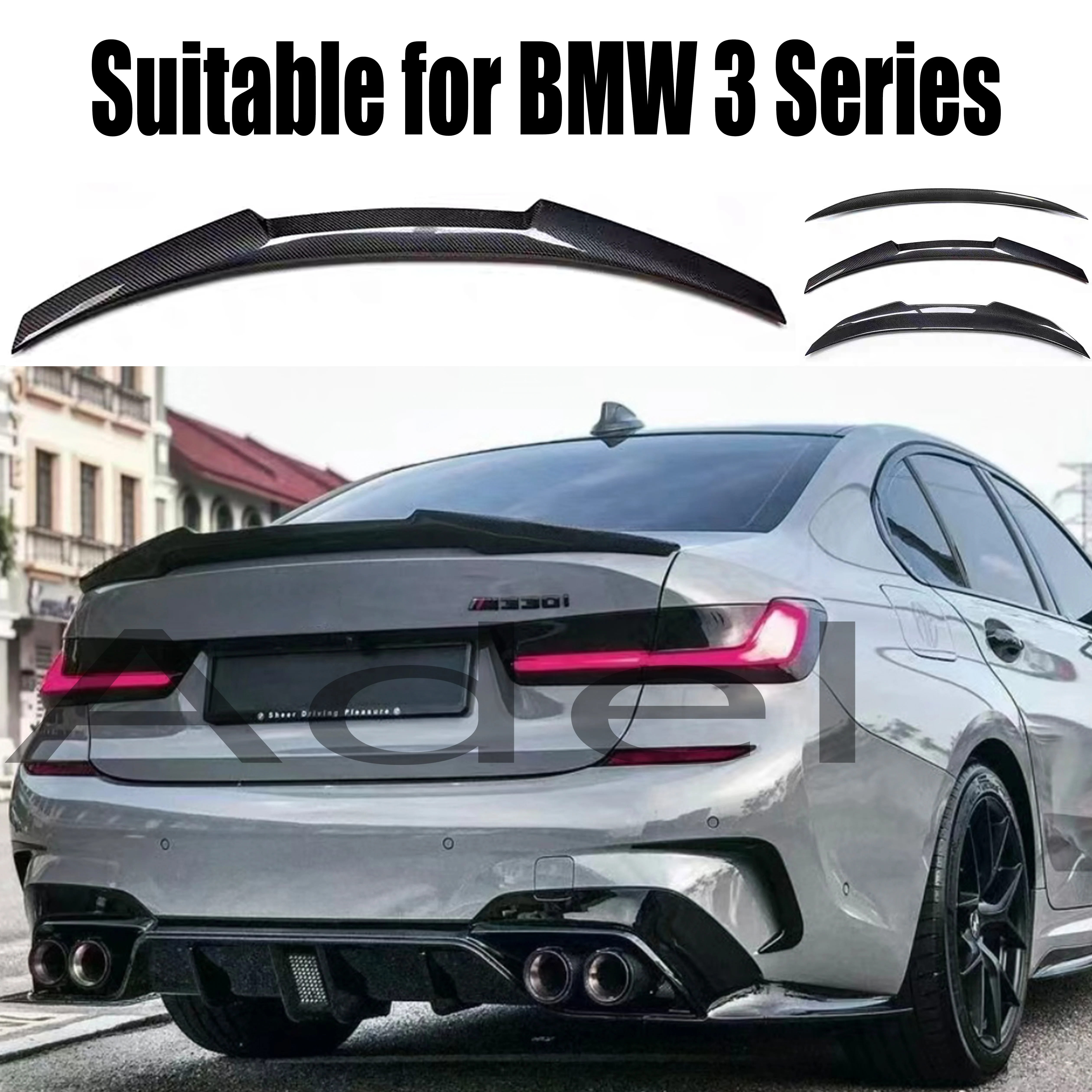 For BMW G20 2019 2020 320i 320D NEW 3 Series ABS Exterior Rear Spoiler Tail Trunk Boot Wing Decoration Car M4 Styling
For BMW G20 2019 2020 320i 320D NEW 3 Series ABS Exterior Rear Spoiler Tail Trunk Boot Wing Decoration Car M4 Styling