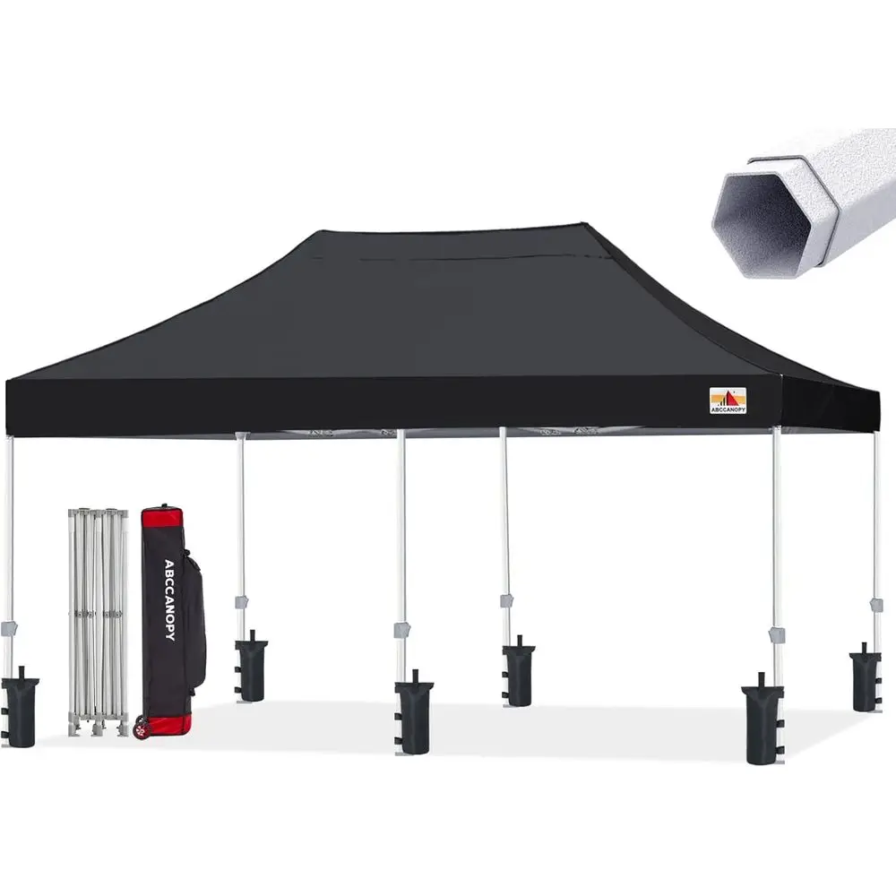 Luxury 10x20 Black Outdoor Canopy Tent
Luxury 10x20 Black Outdoor Canopy Tent