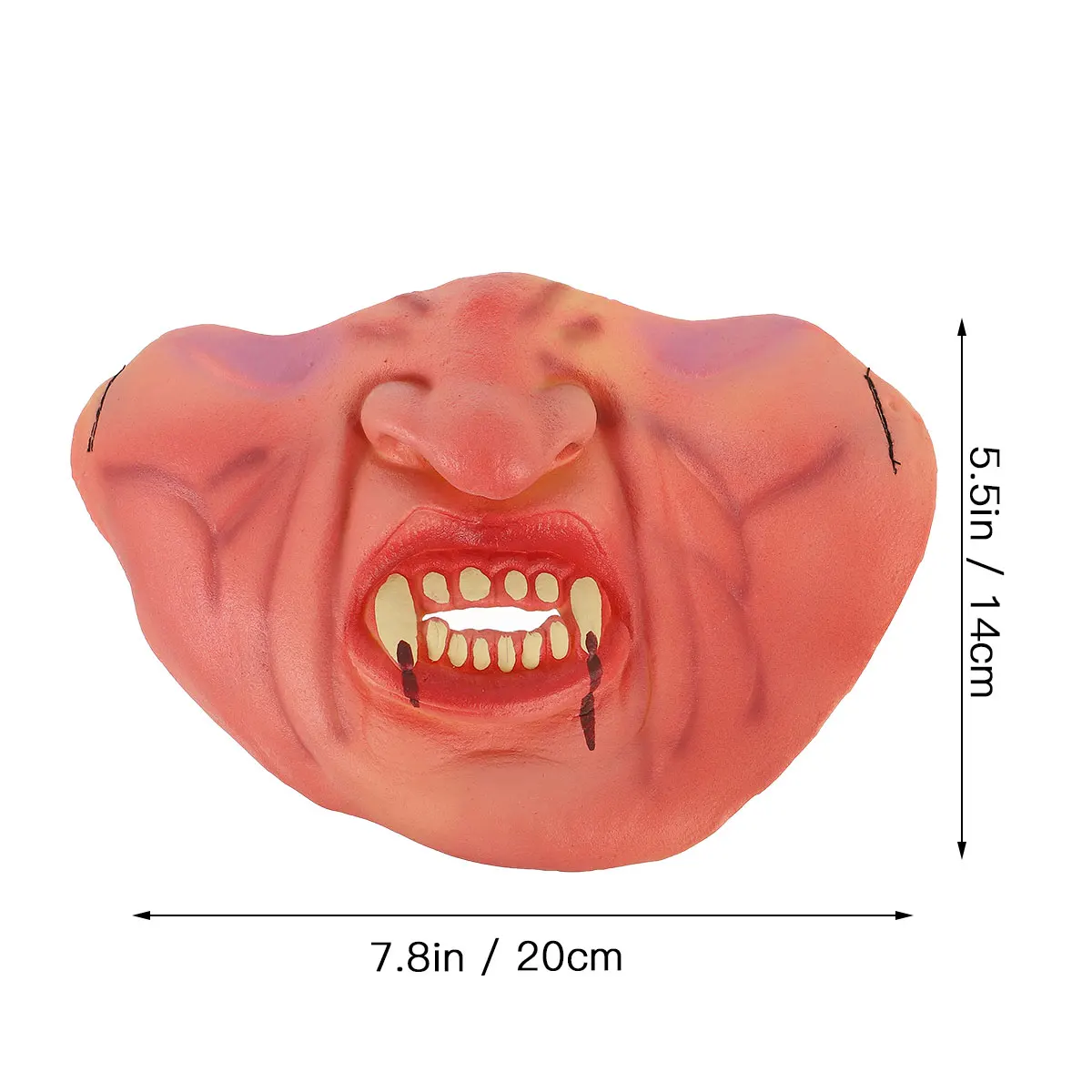 3pcs Half Face Emulsion Prank Halloween Party Supplies Face Cover Scary Design Long Durable Novel Stage
3pcs Half Face Emulsion Prank Halloween Party Supplies Face Cover Scary Design Long Durable Novel Stage