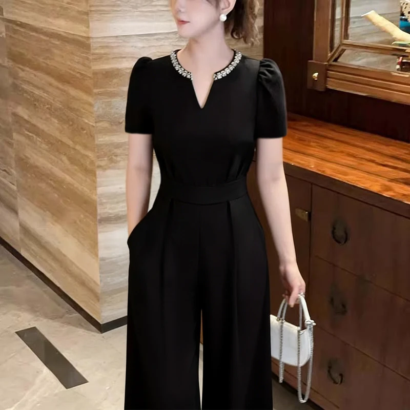 Slimming Short Sleeve Pants for Women Summer 2026 High Waist Wide Leg Pants Casual plus Size Online Exclusive Polye...
Slimming Short Sleeve Pants for Women Summer 2026 High Waist Wide Leg Pants Casual plus Size Online Exclusive Polye...