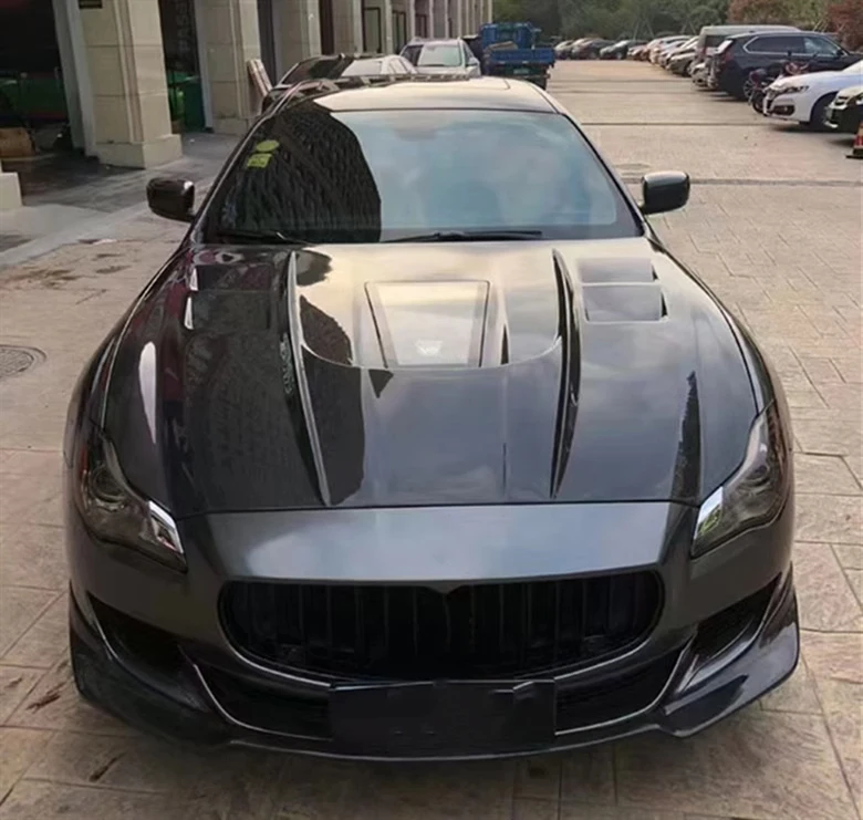 Carbon Fiber Fibre Car Accessories Front Engine Clear Bonnet Hood Fit for Maserati Quattroporte 2013-2021
Carbon Fiber Fibre Car Accessories Front Engine Clear Bonnet Hood Fit for Maserati Quattroporte 2013-2021