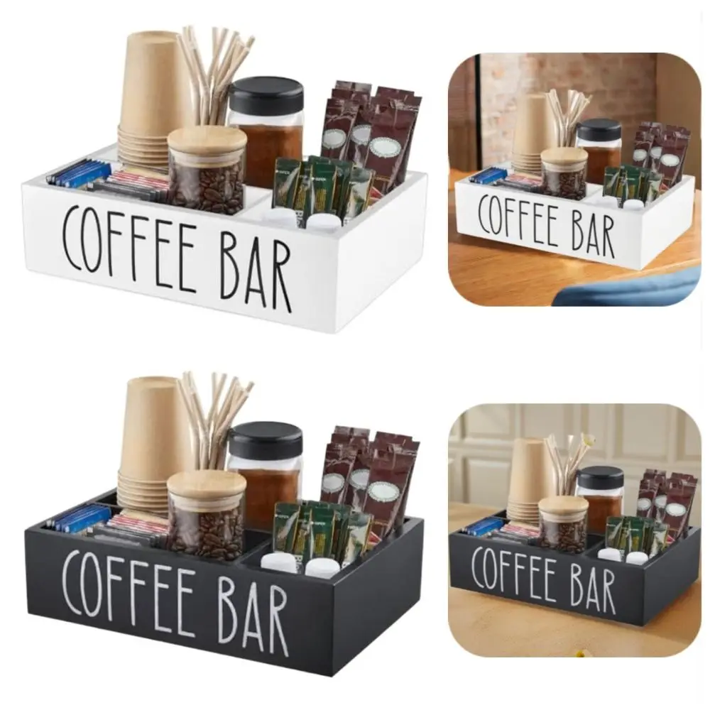 Retro Style Wooden Coffee Bar Organizer 4 Compartments Creative Tea&Coffee Storage Box Large Capacity Multifunction
Retro Style Wooden Coffee Bar Organizer 4 Compartments Creative Tea&Coffee Storage Box Large Capacity Multifunction