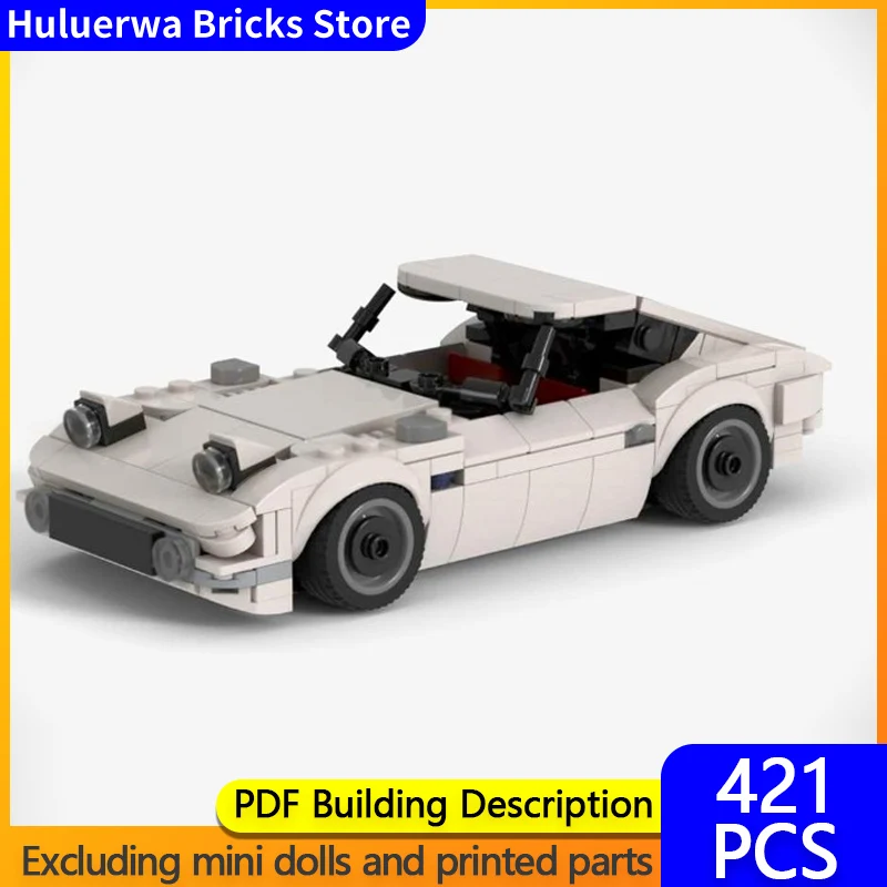Модель скоростного гоночного автомобиля MOC, строительные кирпичи, 2000GT, верхний уровень, спортивный автомобиль, модульная технология, подарок, праздник, сборка, детский игрушечный костюм
Модель скоростного гоночного автомобиля MOC, строительные кирпичи, 2000GT, верхний уровень, спортивный автомобиль, модульная технология, подарок, праздник, сборка, детский игрушечный костюм