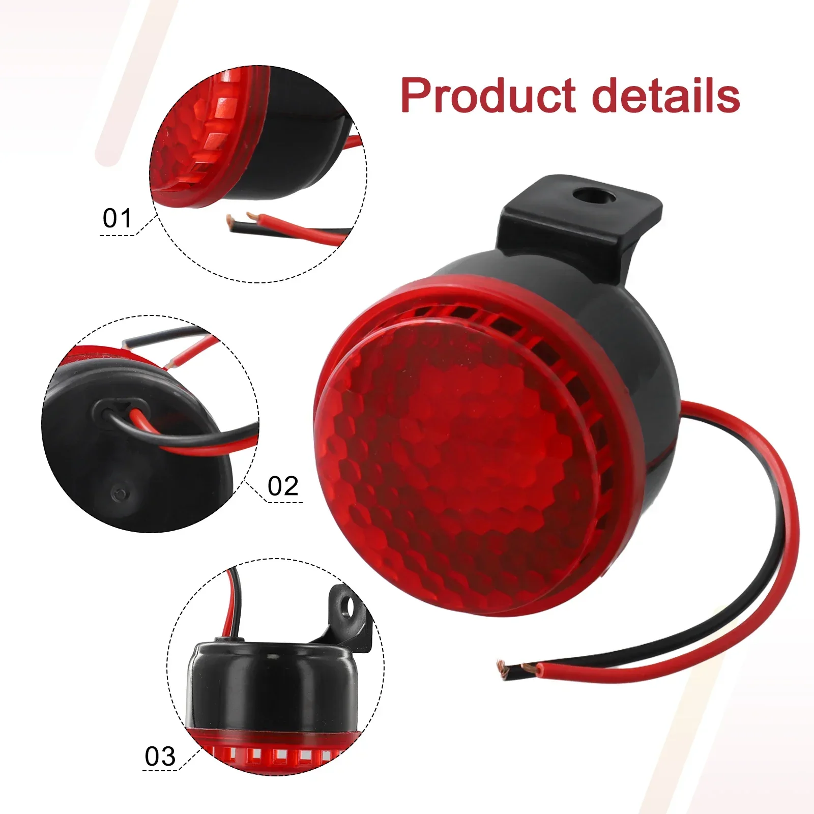 Car Accessories 12V Fit For Motorcycle Car Vehicle Car Reversing Horn Car Tools IP67 With Single Sound And Light
Car Accessories 12V Fit For Motorcycle Car Vehicle Car Reversing Horn Car Tools IP67 With Single Sound And Light
