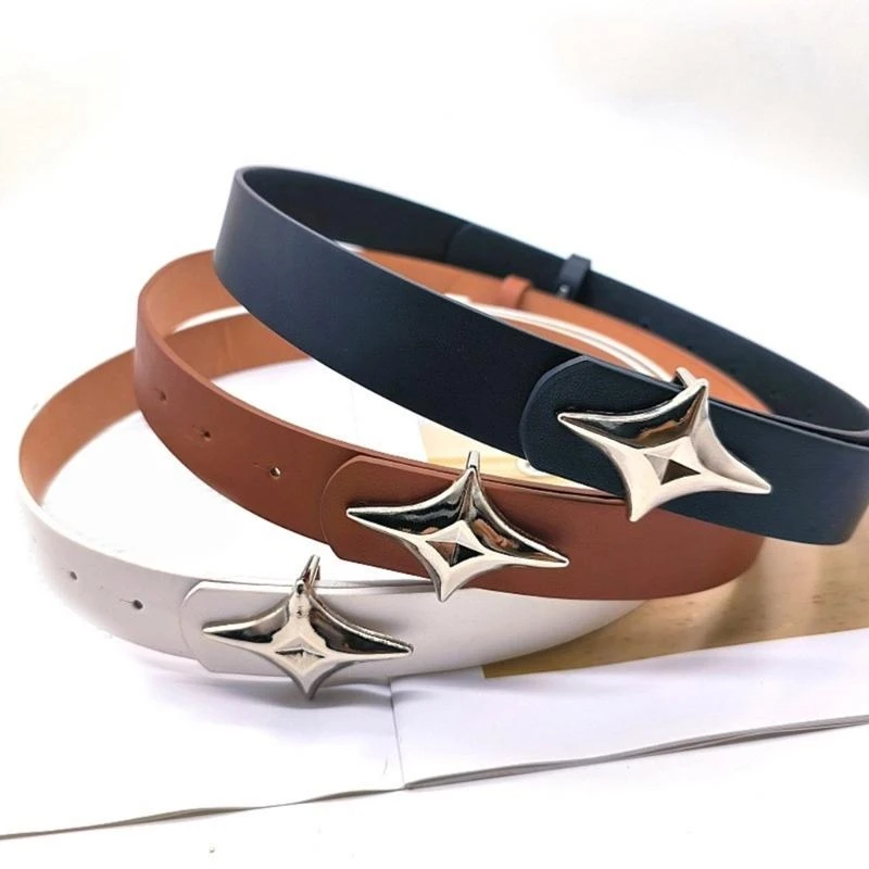 Элегантный пояс Wasit for Women Star Buckle Bucle Bucle Bucleband для джинсовых платье декоративное пояс для взрослых Y166
Элегантный пояс Wasit for Women Star Buckle Bucle Bucle Bucleband для джинсовых платье декоративное пояс для взрослых Y166