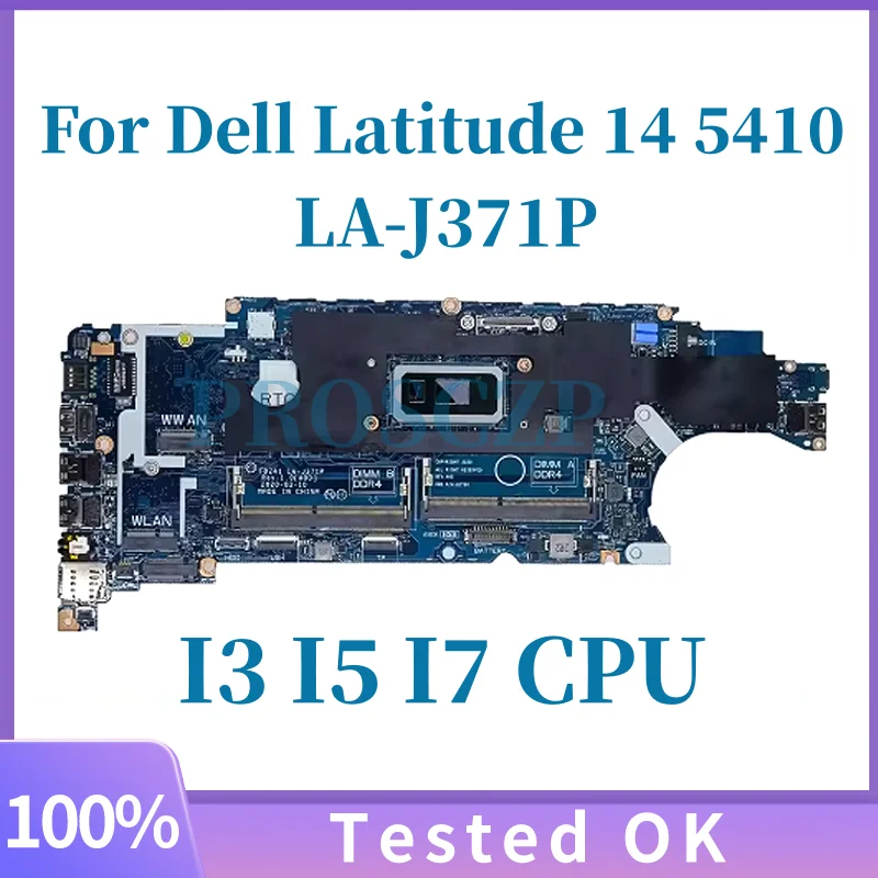 FDZ41 LA-J371P для Dell Latitude 14 5410, материнская плата для ноутбука I3-10110U I5-10210U I7-10610U, процессор DDR4, 100% тест в порядке
FDZ41 LA-J371P для Dell Latitude 14 5410, материнская плата для ноутбука I3-10110U I5-10210U I7-10610U, процессор DDR4, 100% тест в порядке