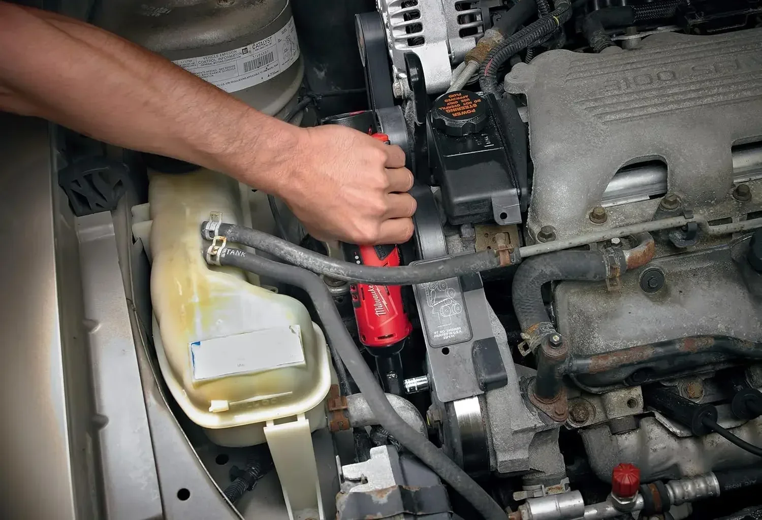 Milwaukee 2457-20 M12 Cordless 3/8" Sub-Compact 35 ft-Lbs 250 RPM Ratchet w/ Variable Speed Trigger
Milwaukee 2457-20 M12 Cordless 3/8" Sub-Compact 35 ft-Lbs 250 RPM Ratchet w/ Variable Speed Trigger