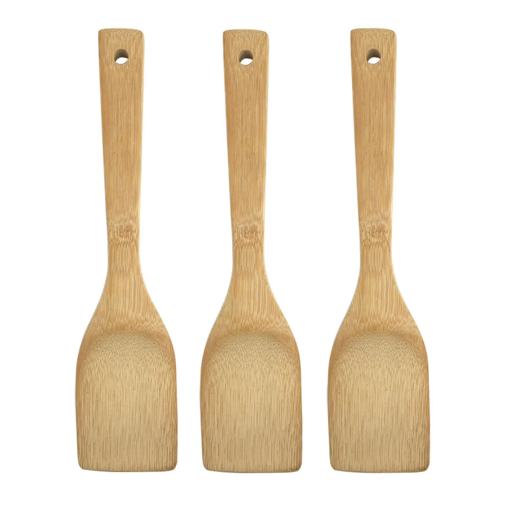 Bamboo Turner Spatula 25.5cm Flat Handle Turner Kitchen Gadget Bamboo Utensil for Non-stick Surface Cuisine Tools Heat Resistant
Bamboo Turner Spatula 25.5cm Flat Handle Turner Kitchen Gadget Bamboo Utensil for Non-stick Surface Cuisine Tools Heat Resistant