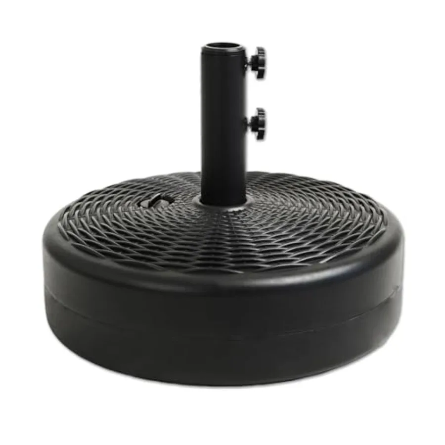 HeliosandHestia 70 lb Heavy Duty Round Umbrella Base Plastic Water and Sand Fillable Outdoor Stand Weight for Patio Market Tabl
HeliosandHestia 70 lb Heavy Duty Round Umbrella Base Plastic Water and Sand Fillable Outdoor Stand Weight for Patio Market Tabl