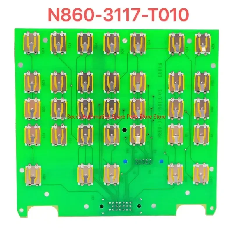 FANUC Button Board N860-3117-T010 Keyboard Tested Ok Very Cheap
FANUC Button Board N860-3117-T010 Keyboard Tested Ok Very Cheap