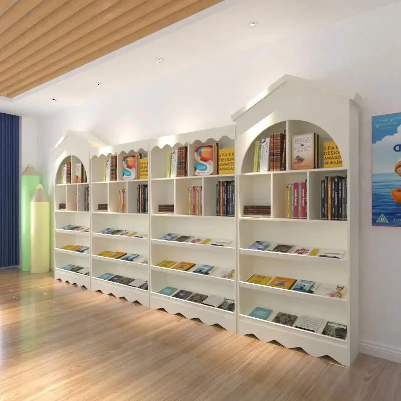 Wooden Library Bookshelf Display Shelf Children's Bookcase Picture Book Museum Display Cabinet
Wooden Library Bookshelf Display Shelf Children's Bookcase Picture Book Museum Display Cabinet