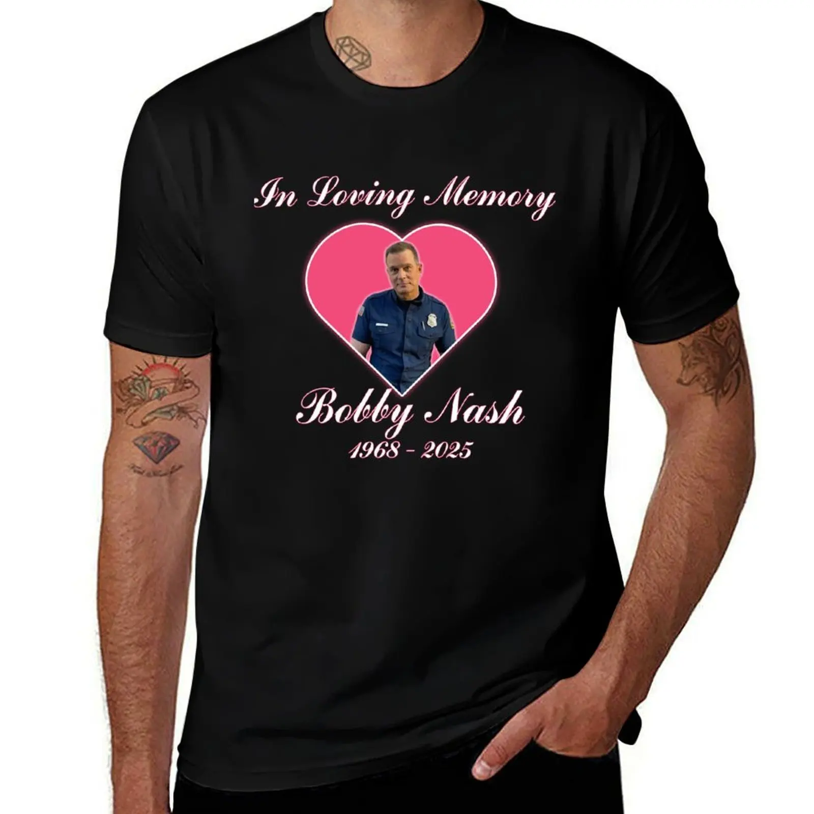 In Loving Memory Bobby Nine One One T-Shirt Large Size Soft Cotton T-Shirt
In Loving Memory Bobby Nine One One T-Shirt Large Size Soft Cotton T-Shirt