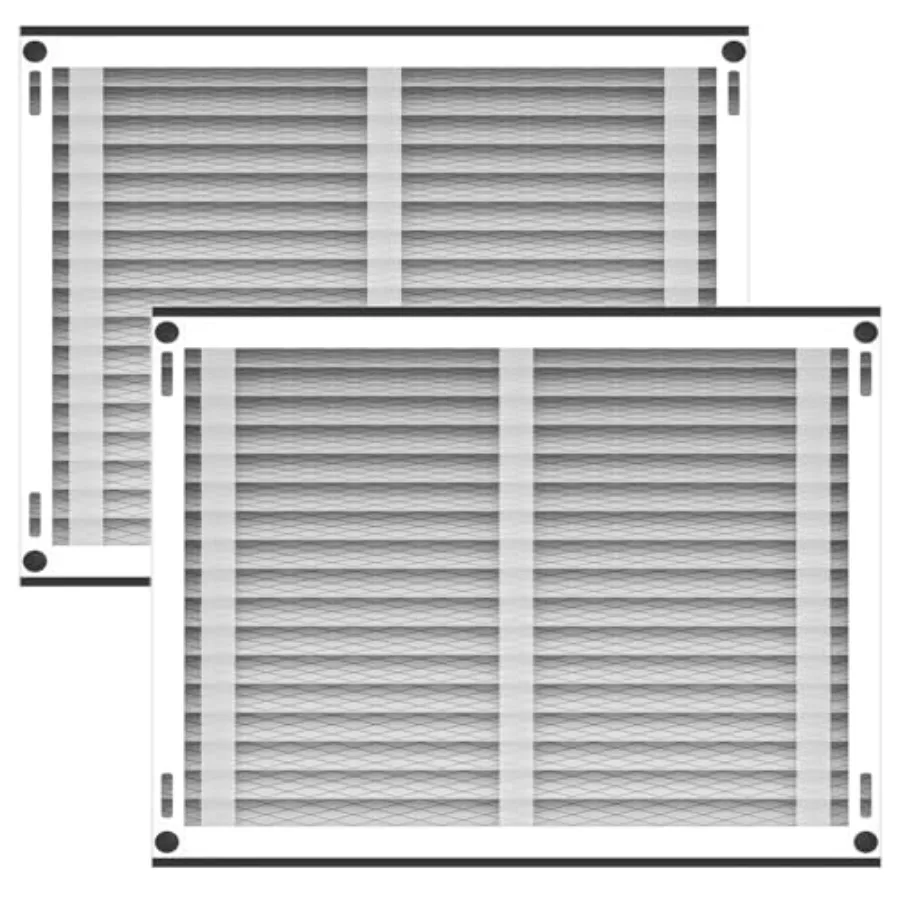 2 упаковки сменных фильтров 213, совместимых с очистителями воздуха AprilAire для всего дома, модели 1210, 1620, 2210, 2216, 3210, 4200, 20x25x4 ME
2 упаковки сменных фильтров 213, совместимых с очистителями воздуха AprilAire для всего дома, модели 1210, 1620, 2210, 2216, 3210, 4200, 20x25x4 ME