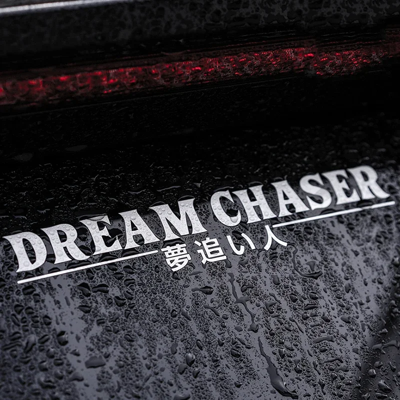 DREAM CHASER Car Rear Windshield Sticker Reflective JDM Vinyl Decal Automobile Accessories
DREAM CHASER Car Rear Windshield Sticker Reflective JDM Vinyl Decal Automobile Accessories