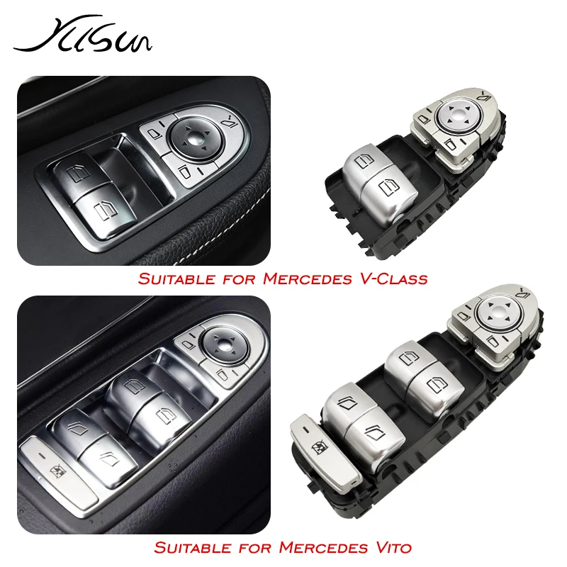 For Mercedes Benz V-Class Vito window console W447 W448 car electric window switch Car Master Window Switch main panel tool
For Mercedes Benz V-Class Vito window console W447 W448 car electric window switch Car Master Window Switch main panel tool