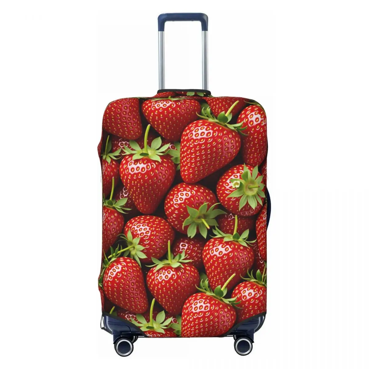 Custom Realistic Whole Strawberry Berry Fruit Print Luggage Cover Protector Elastic Travel Suitcase Covers
Custom Realistic Whole Strawberry Berry Fruit Print Luggage Cover Protector Elastic Travel Suitcase Covers
