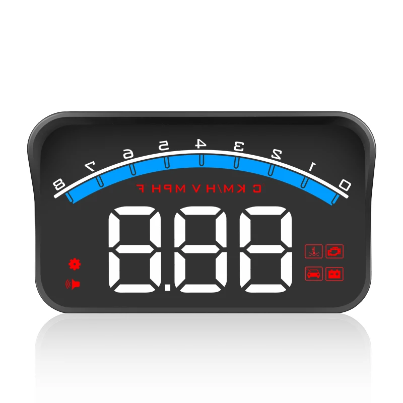 OBD II Car HUD Head Up Display Digital Windshield Projector Speed Meter Speedometer Over-Speed High Water Temperature Alarm
OBD II Car HUD Head Up Display Digital Windshield Projector Speed Meter Speedometer Over-Speed High Water Temperature Alarm