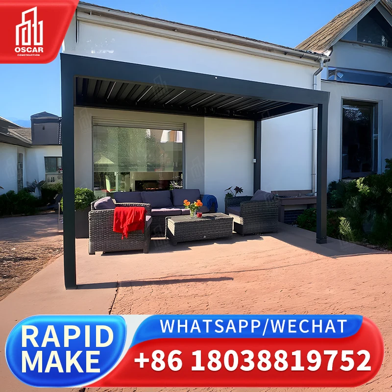 Customizable Aluminum Alloy Pergola for Outdoor Spaces in America Aluminum Alloy Pergola
Customizable Aluminum Alloy Pergola for Outdoor Spaces in America Aluminum Alloy Pergola