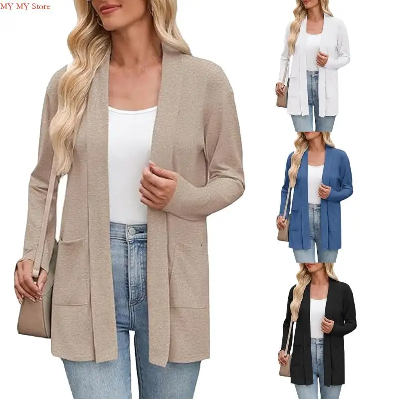 Women Lightweight Long Sleeve Cardigan Casual Loose Fit Open Front Cover Up Soft Polyester Fabric Wrinkle Resistant
Women Lightweight Long Sleeve Cardigan Casual Loose Fit Open Front Cover Up Soft Polyester Fabric Wrinkle Resistant