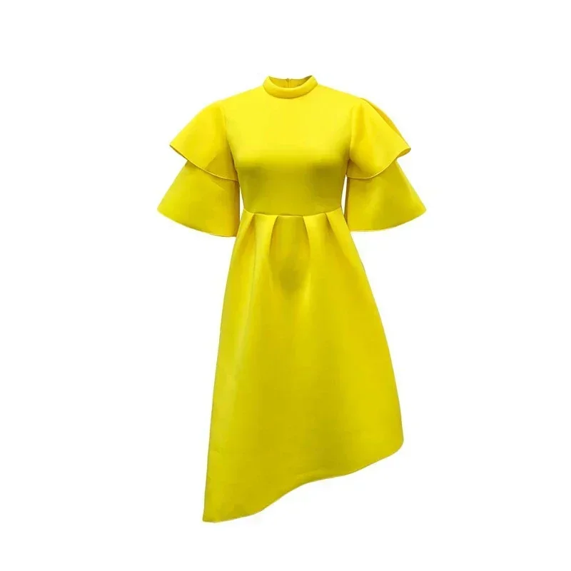 2024 African Party Evening Dresses for Women Summer Fashion African Short Sleeve Polyester White Yellow Orange Midi Dress S-3XL
2024 African Party Evening Dresses for Women Summer Fashion African Short Sleeve Polyester White Yellow Orange Midi Dress S-3XL