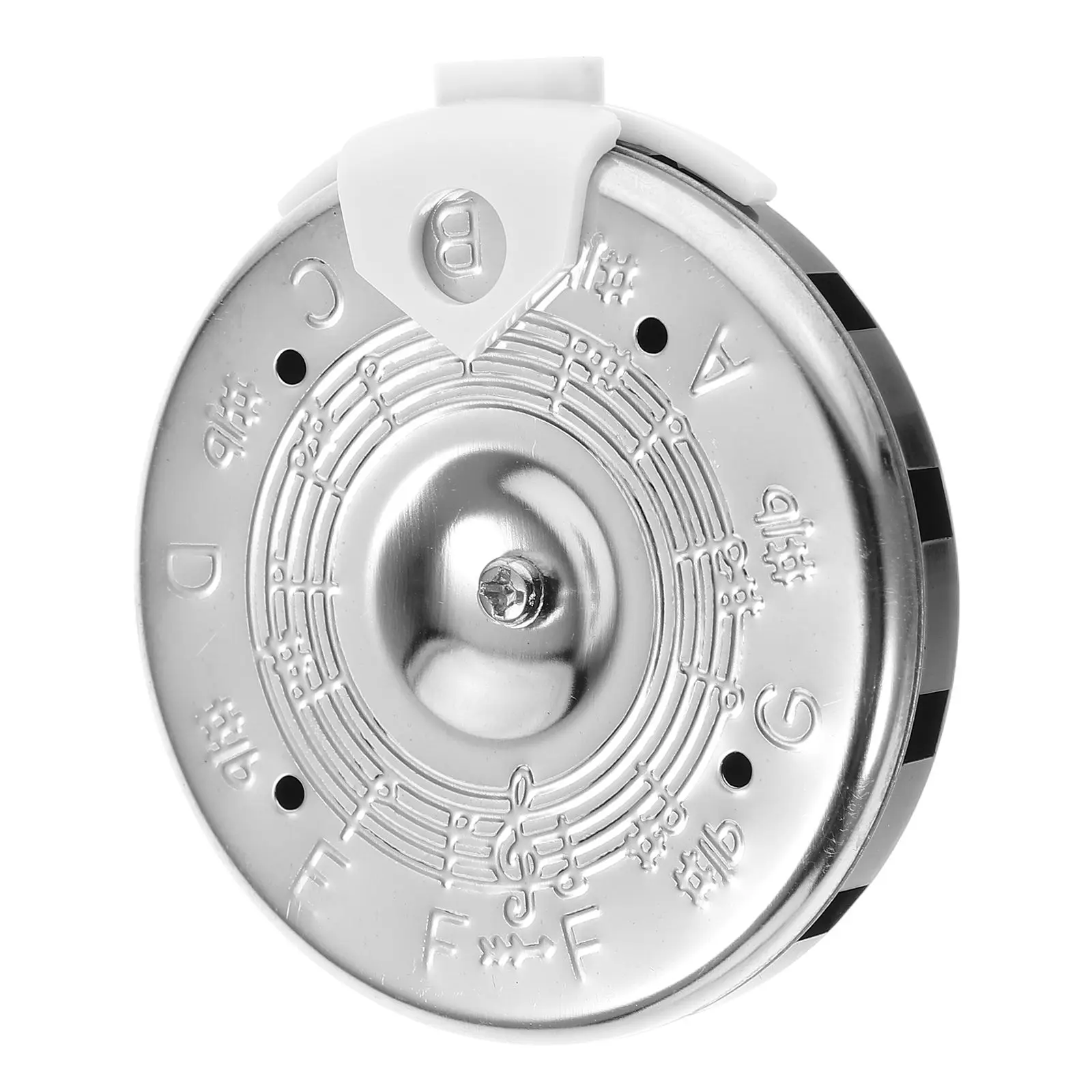 Circular Instrument Tuner 13 Tone Pitch for Guitar Bass Violin Silver Lightweight Durable Musical Tool
Circular Instrument Tuner 13 Tone Pitch for Guitar Bass Violin Silver Lightweight Durable Musical Tool