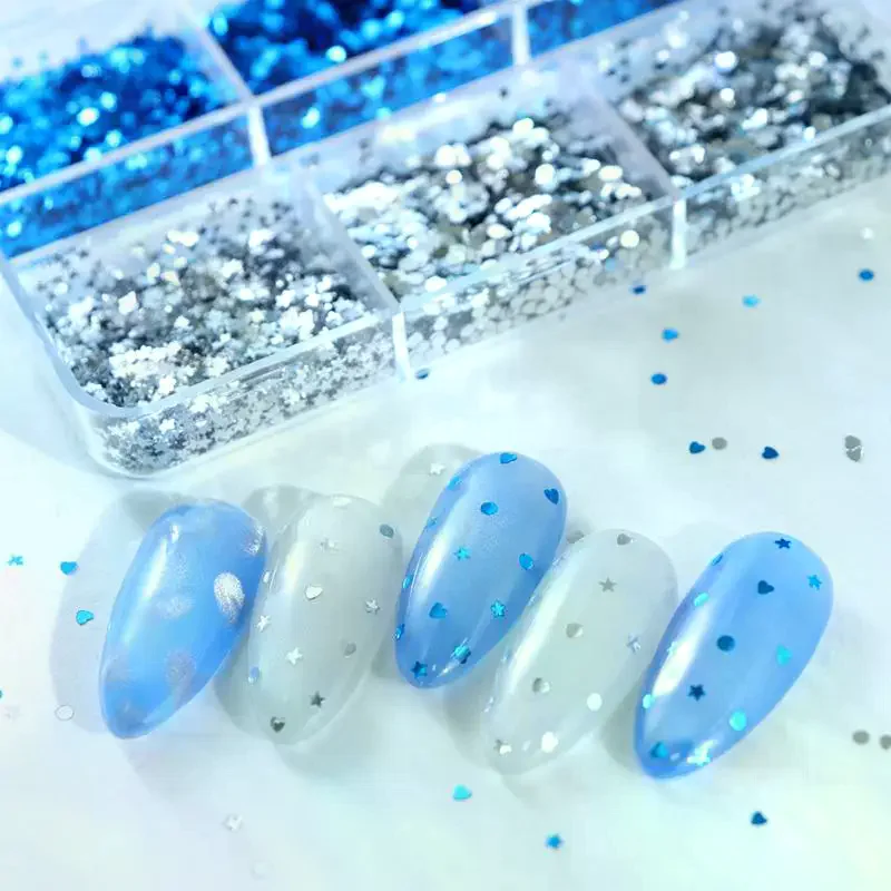 1mm Mini Sparkling Star Nail Glitter Sparkling Pentagram Nail Decoration Nail Salon Design Cute Accessories DIY Nail Art Design
1mm Mini Sparkling Star Nail Glitter Sparkling Pentagram Nail Decoration Nail Salon Design Cute Accessories DIY Nail Art Design