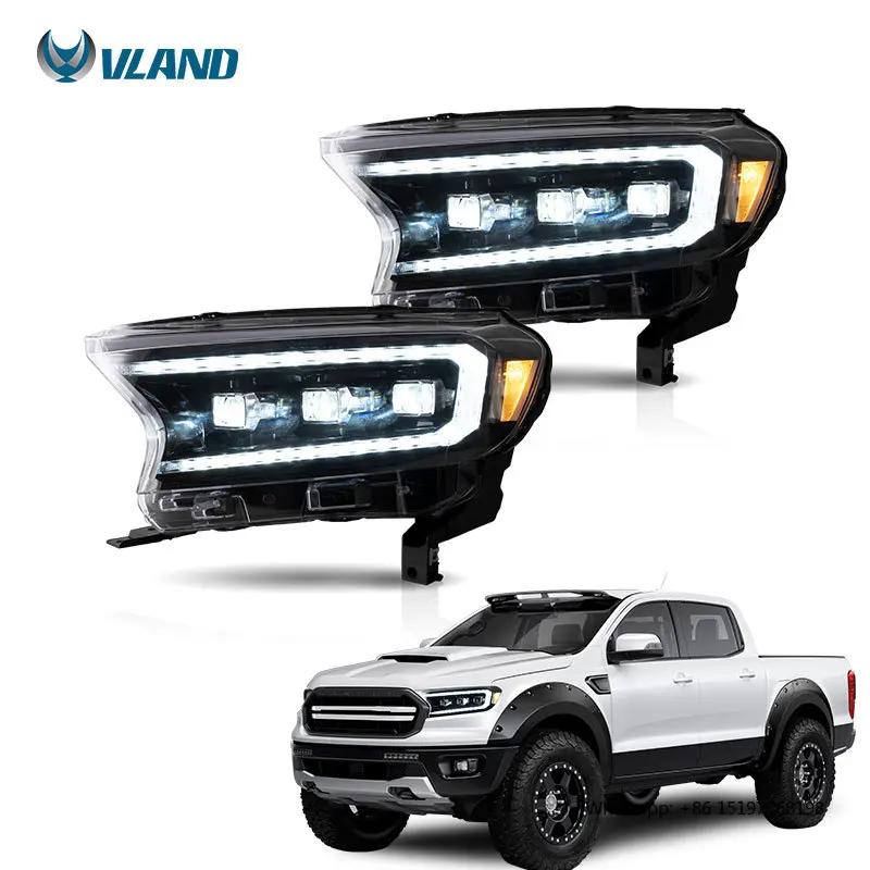 Vland Factory Head Light Headlights Full Led Front Car Lamp Dynamic Turn Signal T6 T7 T8 2015-2020 for Ford Ranger
Vland Factory Head Light Headlights Full Led Front Car Lamp Dynamic Turn Signal T6 T7 T8 2015-2020 for Ford Ranger