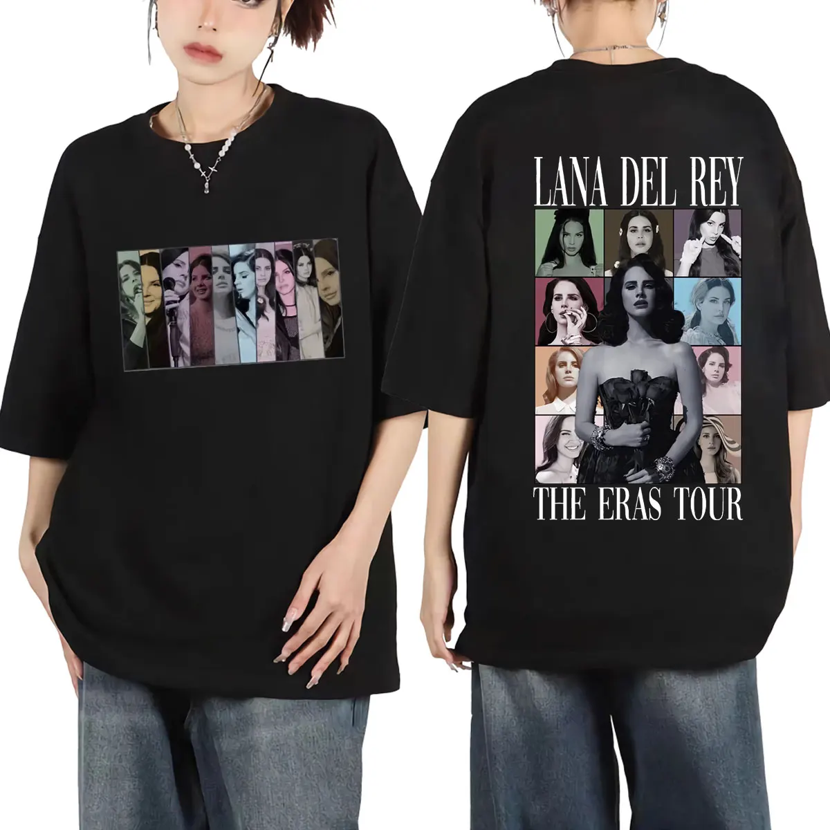 Singer Lana Del Rey The Eras Tour Graphic T Shirts High Street Fashion Trend T-shirt Vintage Aesthetic Oversized T-shirts Unisex
Singer Lana Del Rey The Eras Tour Graphic T Shirts High Street Fashion Trend T-shirt Vintage Aesthetic Oversized T-shirts Unisex