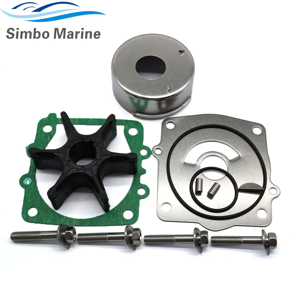 Water Pump Repair Kit for Yamaha Outboard 2 Stroke 150 175 200 225 250 300 HP 4 Stroke F150 F200 F225 Motor 61A-W0078-00 18-3395
Water Pump Repair Kit for Yamaha Outboard 2 Stroke 150 175 200 225 250 300 HP 4 Stroke F150 F200 F225 Motor 61A-W0078-00 18-3395