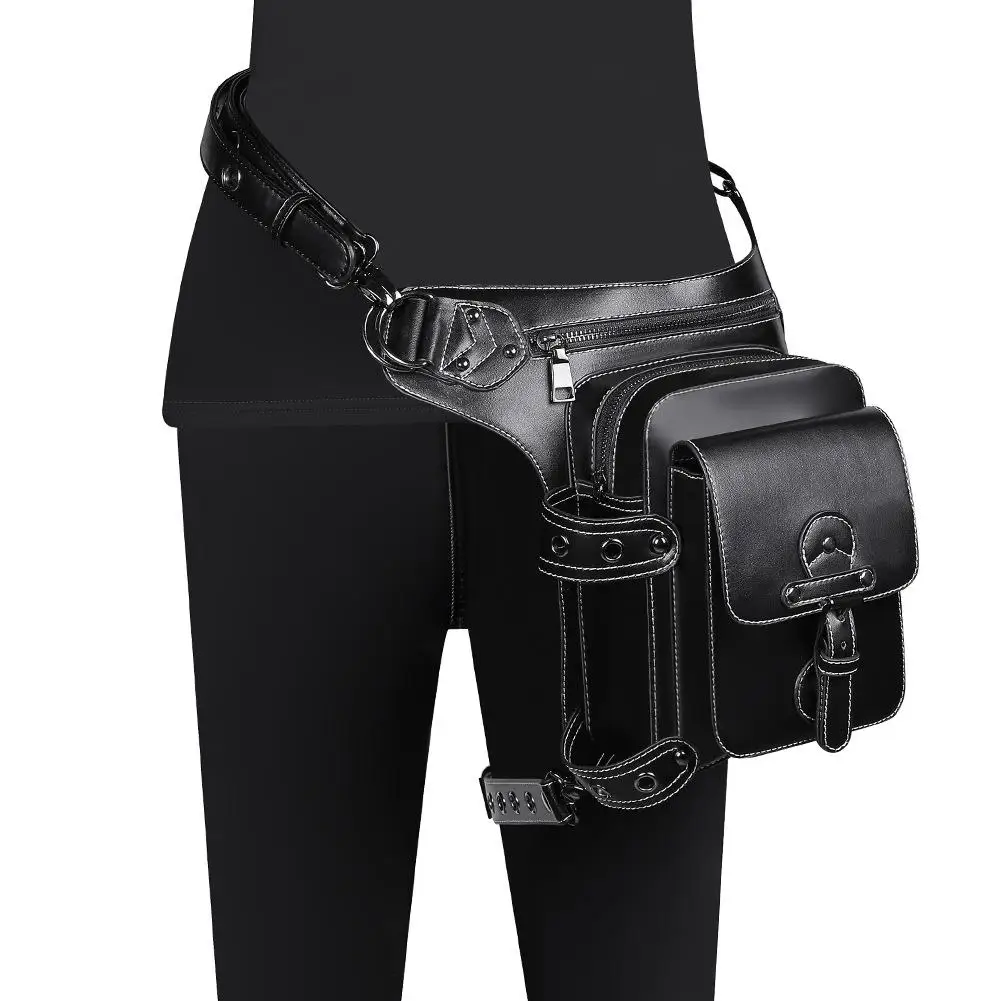 Leg Bag Euro American Punk Multi Back Method Outdoor Cycling Waist Bag Female Creative Trend Locomotive Bag Fanny Pack Chest Bag
Leg Bag Euro American Punk Multi Back Method Outdoor Cycling Waist Bag Female Creative Trend Locomotive Bag Fanny Pack Chest Bag