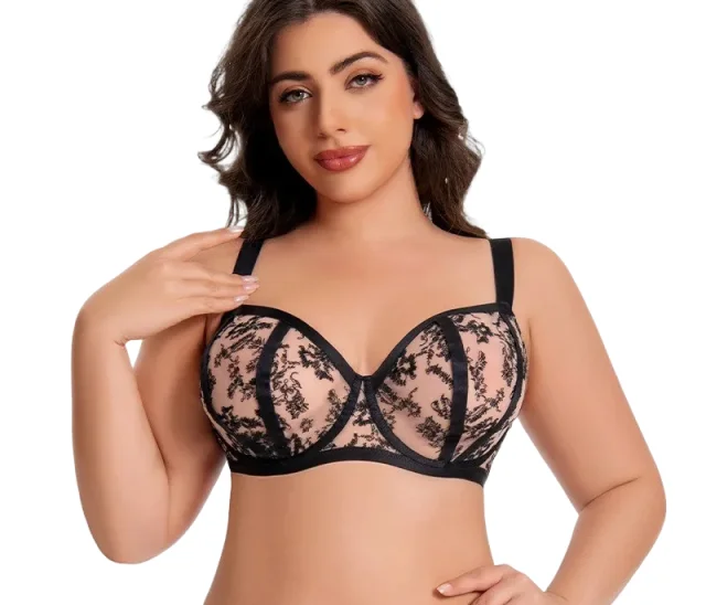 Plus Size Bras for Women Full Coverage Wireless Comfort Bra Support Big Bust Minimizer Large Cup KUCLUT
Plus Size Bras for Women Full Coverage Wireless Comfort Bra Support Big Bust Minimizer Large Cup KUCLUT