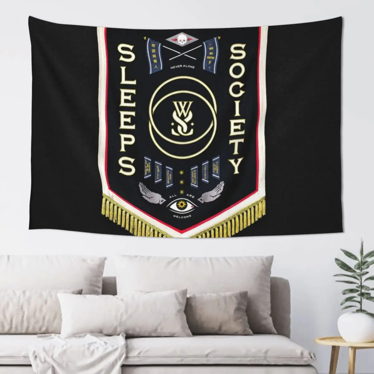 While She Sleeps dirabi Sleeps Society Tapestry Bedroom Decor Decorations For Your Bedroom House Decoration Tapestry
While She Sleeps dirabi Sleeps Society Tapestry Bedroom Decor Decorations For Your Bedroom House Decoration Tapestry