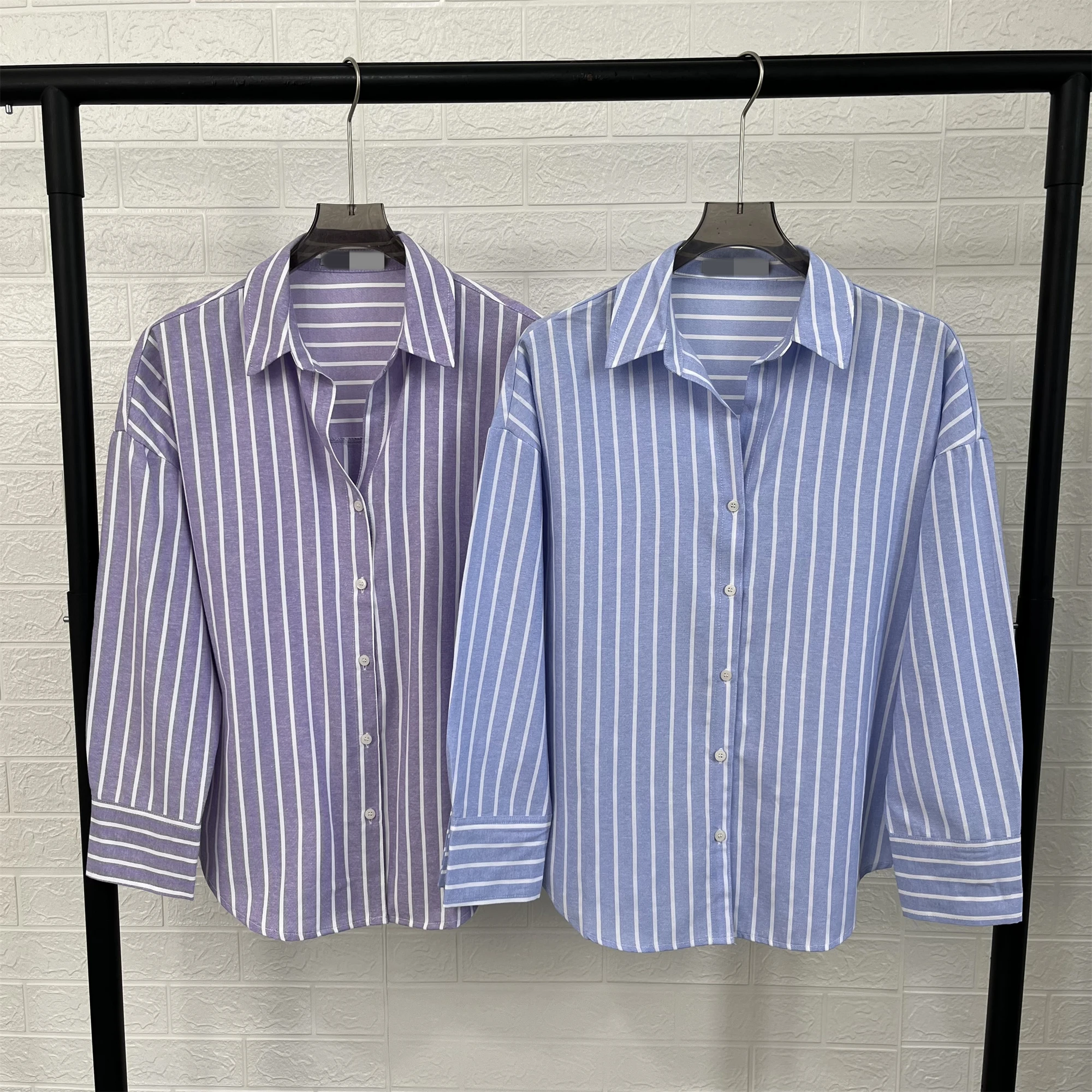 Taop&Za-Striped Lapel Long Sleeved Loose Shirt for Women, Casual and Simple Temperament, Fashionable and New, 2024 Summer
Taop&Za-Striped Lapel Long Sleeved Loose Shirt for Women, Casual and Simple Temperament, Fashionable and New, 2024 Summer