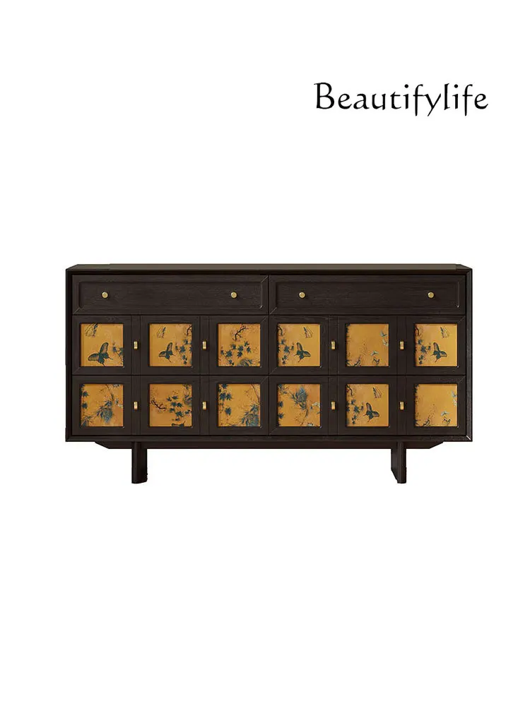 American medieval solid wood chest cabinet household simple creative storage cabinet
American medieval solid wood chest cabinet household simple creative storage cabinet