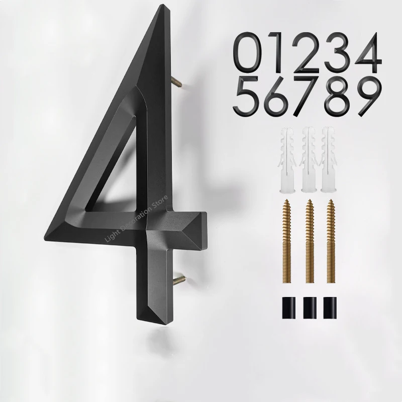 8 inch/200 mm Floating House Number 3D Numbers Address Sign #0-9 Letters Big Modern Door Plates Home Outdoor Numeros
8 inch/200 mm Floating House Number 3D Numbers Address Sign #0-9 Letters Big Modern Door Plates Home Outdoor Numeros